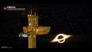Helldivers 2 - Penta transforming into a black hole