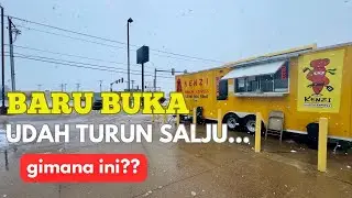 JUALAN NASI GORENG DI MUSIM SALJU… ADA YANG BELANJA GA YA??