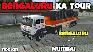 India&rsquo;s Longest Truck Drive Mumbai to Bengaluru Full Highway Journey | BUSSID