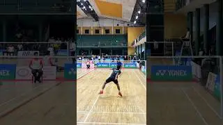 Footwork & Effort is priceless 🤯🔥🔥 #badmintonindia #shorts