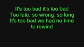 nickelback - too bad