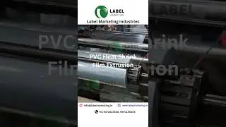 PVC Heat Shrink Film Extrusion - Label Marketing Industries #packaging #printing #pvcheatshrinkfilm