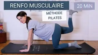 Renforcement musculair dos abdos fessiers | PILATES | 20MiN | Interm&eacute;diaire