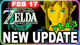 Legend of Zelda Tears of the Kingdom UPDATE 1.4.3 Patch Fixes This Annoying Bug