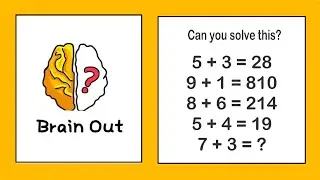 Can you Solve this Equation Brain Out Puzzle Answer