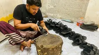 Homemade, leaders, Leather shoe making video