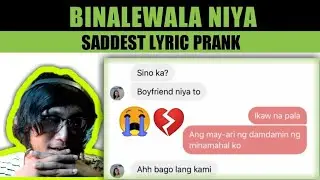 boyfriend niya pala ka chat ko | Lyric Prank cover
