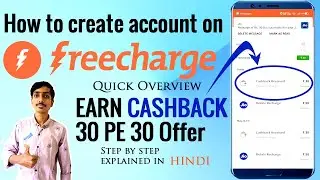 Freecharge - Best app to recharge and earn cashback | Earn 50-100₹ monthly  |  Quick overview  HINDI