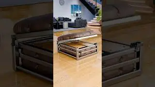 Hidden 3-Seat Cube | Space-Saving Folding Stool Design