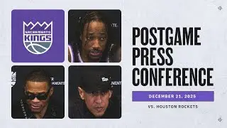 DeMar DeRozan, Russell Westbrook, & Coach Christie | Postgame Interviews 12.21.25