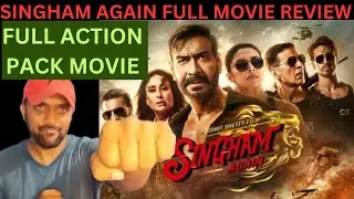 SINGHAM AGAIN FULL MOVIE REVIEW BY SHAIK ZABI | AJAY DEGON | KAREENA KAPOOR KHAN DEEPIKA | RANVEER