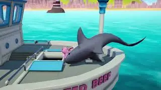Gang Beasts SCHL&Auml;GERERI mit Schaurig-elster