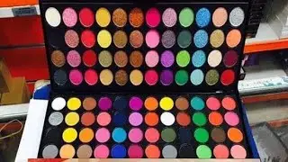 Final Touch Eyeshadow Blusher And Highlighter 58 In Palette,Makeup Kit forBridal 2024BrandMakeupKit