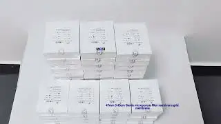 47mm 0 45um Sterile microporous filter membrane grid membrane