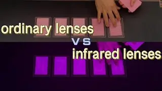 The difference between infrared lenses and ordinary lenses for reading mark cards