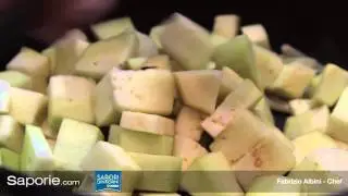 Saporie.com - Sformatino di zucchine e melanzane con Provolone Valpadana DOP. dolce