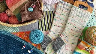 June 29,2023 Sock wips update and Cozy Memories Blankets!  #summersockcamp2023