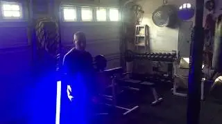 Enhanced BOYEGA BLUE Lightsaber Blade Daytime Test