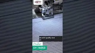 Duke DY 7A003 | Automatic Placket Buttonholing Machine #DukeMachines #DY7A003 #ButtonholeMachine