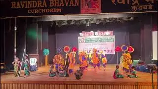 Smt. C.T.Naik Primary School|Goan folk Musa|by Tr. Vijeta Naik | grade 2 kids