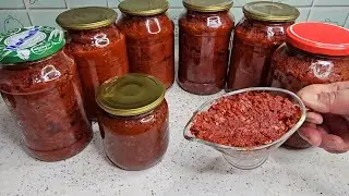 Thick tomato paste for the winter - a recipe available to everyone