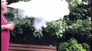 Drag and drop RDA blowing some clouds slo-mo