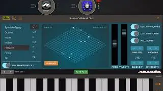 Rozeta Collider - MIDI Hadron Collider