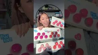 FWEE sent me their ENTIRE blush collection?!!😱😍💖 #kbeauty #koreanmakeup #makeup #unboxing #fwee