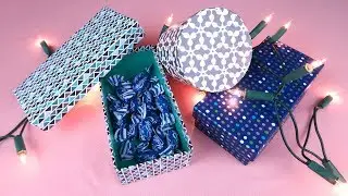 Jak vyrobit dárkovou krabičku | Vyrábění | DIY