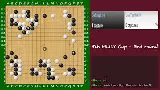 [EN/FR] 5th MLILY Cup - 3rd round : Gu Lingyi vs Liao Yuanhe