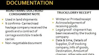 FTL & LTL IN LOGISTICS