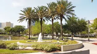 Orlando Florida Walk: SoDo Shopping Mall to Dr. Phillips Center &middot; S Orange Avenue 4K