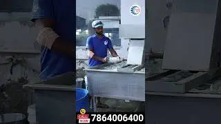 Inside & Outside Cleaning: The Power of the 4-Head Bottle Washing Machine!