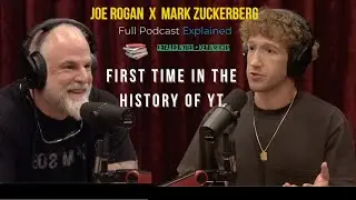 ⁣Summary | Joe Rogan x Mark Zuckerberg Full Podcast Explained in 10 Mins | JRE #2255 Hinglish