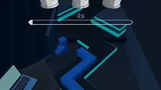 DancingLine The faded Alan Walker Glitch