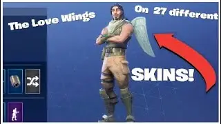 The Love Wings on 27 different skins!-Fortnite