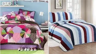 💥New latest quilted patchwork bedsheet and bedspread cover by pop up fashion 💞