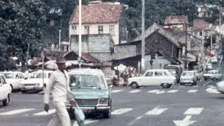 1974 Martinique, Fort de France, rhum, fresh coconut milk