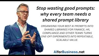 Stop wasting good prompts: why every team needs a shared prompt library