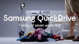 Samsung QuickDrive - Family of seven wash test