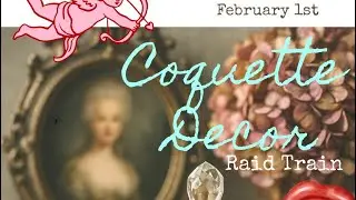 Coquette Decor Raid Train Valentines Edition