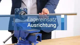 Lagereinsatz (Spannlager) ausrichten
