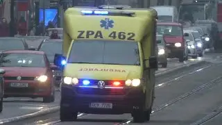 2x RTW Rettungsdienst Prag/ 2x RLP ZZSPAK Praha