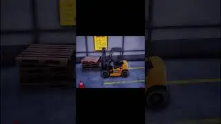 Forklift with animation unreal engine ue4 ue5 in fab.com #ue5  #unrealengine