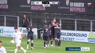 Highlights: Nyk&oslash;bing FC U17 - FC K&oslash;benhavn U17