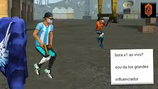 X1 COM UM STREMER DA LOS GRANDES AO VIVO! 😯🔥