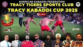 LIVE: Tracy Kabaddi Cup 2025 | American Kabaddi Federation USA | Tracy Tigers Sports Club