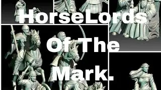 Garrison Miniatures HorseLords Of The Mark (Proxy Rohan Minis) #mesbg #warhammer #fantasy #sbg