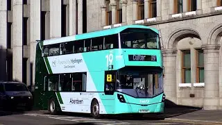 (Worlds First) Hydrogen-Powered Wright StreetDeck-FCEV HydroLiner | First Aberdeen | 39713 SV70BXB