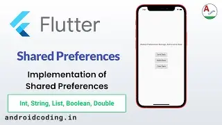 Flutter : Shared preferences in just 8 minutes!!! | Added Subtitles | flutter coding